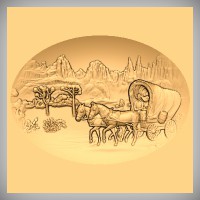 Covered Wagon Scene 1