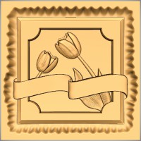 Tulips Plaque