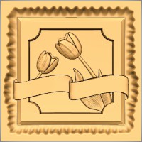 Tulips Plaque