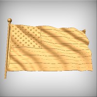 Flag - USA No.1