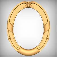 ORNIMINTAL OVAL FRAME