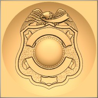 Fire/Police Badge 8