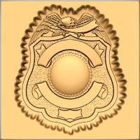 Fire/Police Badge 8