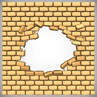 Broken Brick Wall