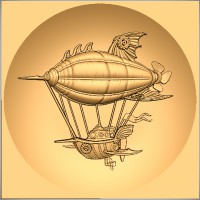 Steampunk Airship