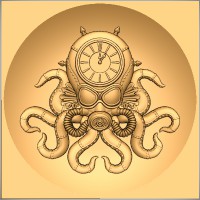 Steampunk Clocktopus