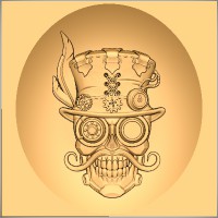 Steampunk Skull