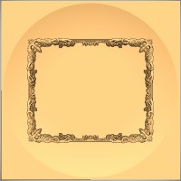 Gothic Flourish - Retangle Frame