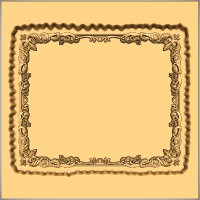 Gothic Flourish - Retangle Frame