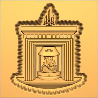 Fireplace with Insert