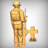 Soldier with Cross No.2