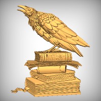 Raven and Books