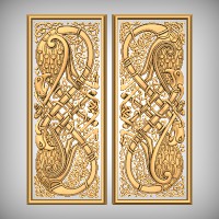St. Luke Panels - Book of Kells