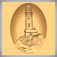 Lighthouse and Rocks