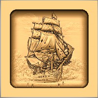 Tall Ships in Battle Scene 1