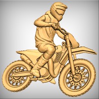 Motocross Biker