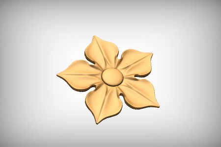 5 Petal Flower 1