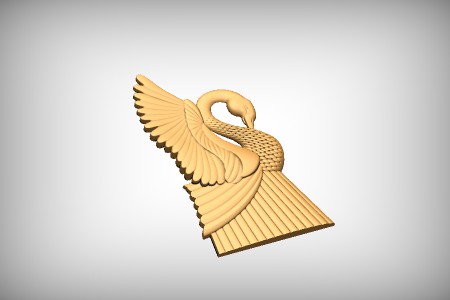 Stylized Swan