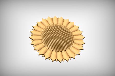 Stylized Sunflower