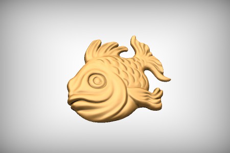 Cartoon Goldfish