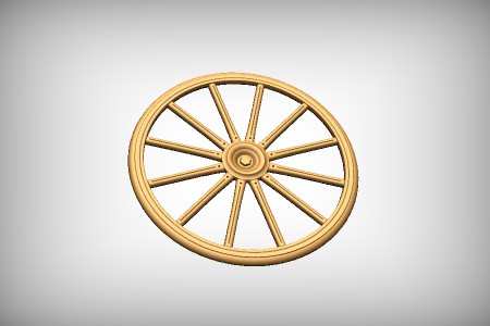 Stage Coach Wheel