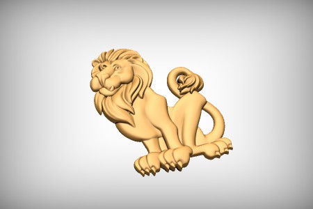 Cartoon Lion