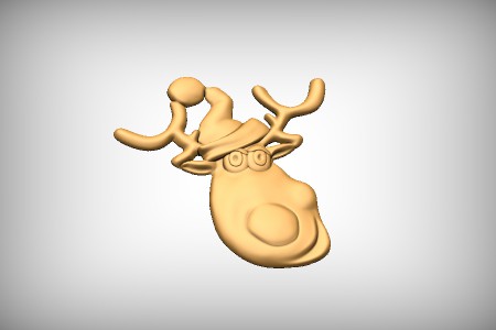 Reindeer Head