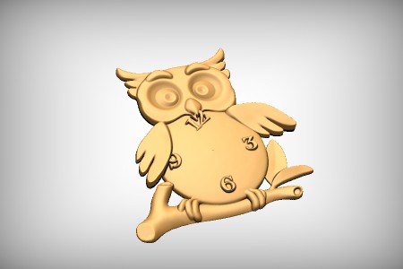 Owl Clock