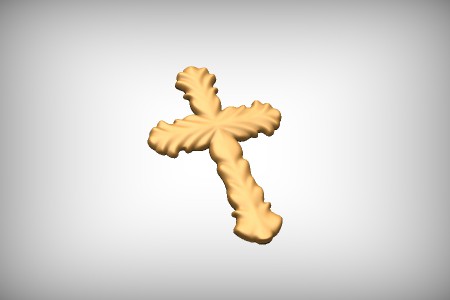 Sculpted Cross