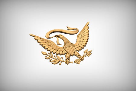US Civil War Eagle 1B