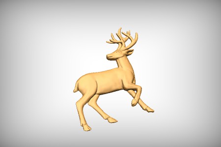 Stylized Deer