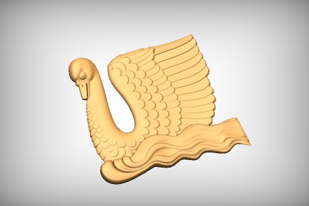 Stylized Swan 2