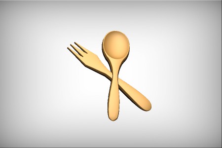 Fork and Spoon - Crossed