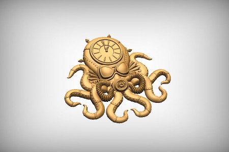 Steampunk Clocktopus