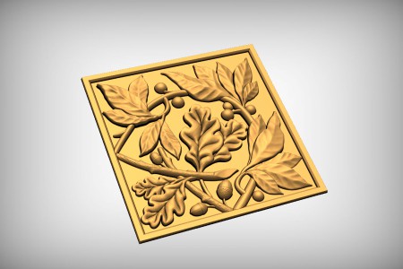 Oak Leaf Panel