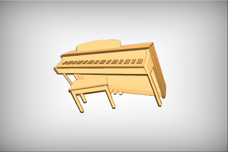 Piano and Bench