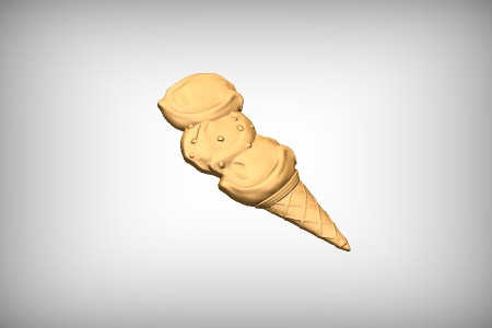 Triple Scoop Ice Cream