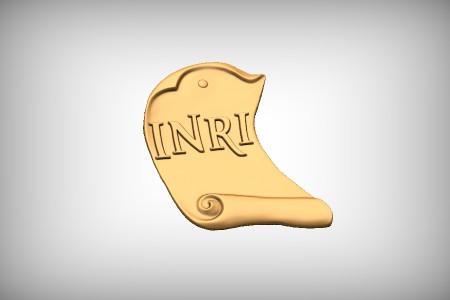 INRI Scroll