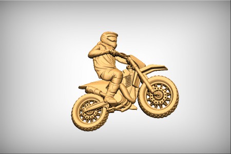 Motocross Biker