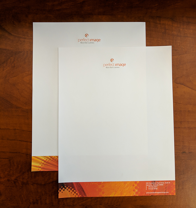 Full-color Printed Letterhead