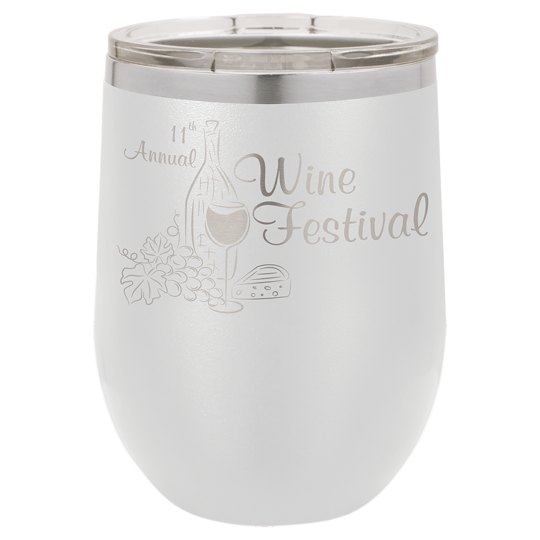 Engravable Stemless Insulated Wine Glasses