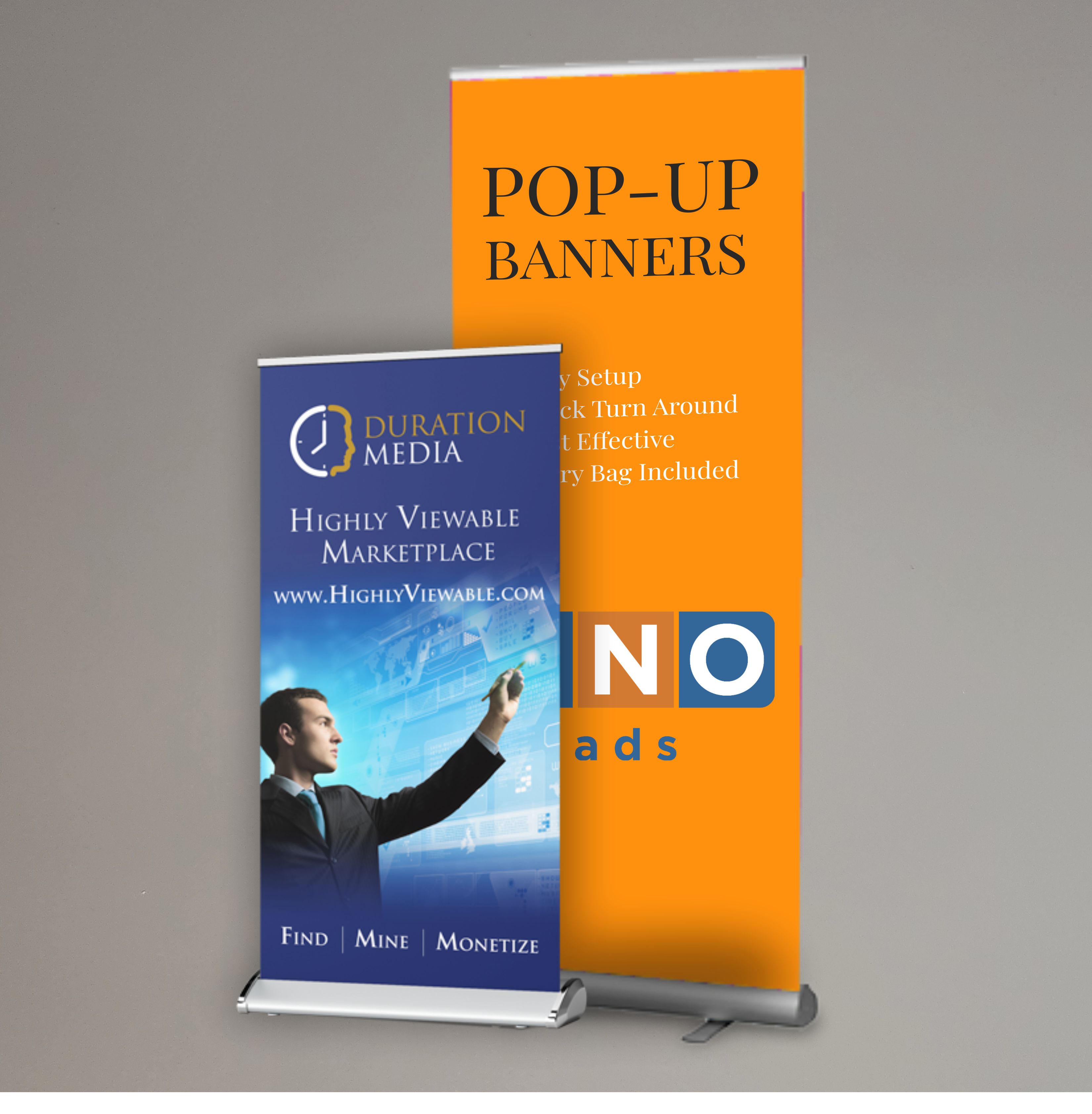 Roll Up Banners, Pull Up Banner