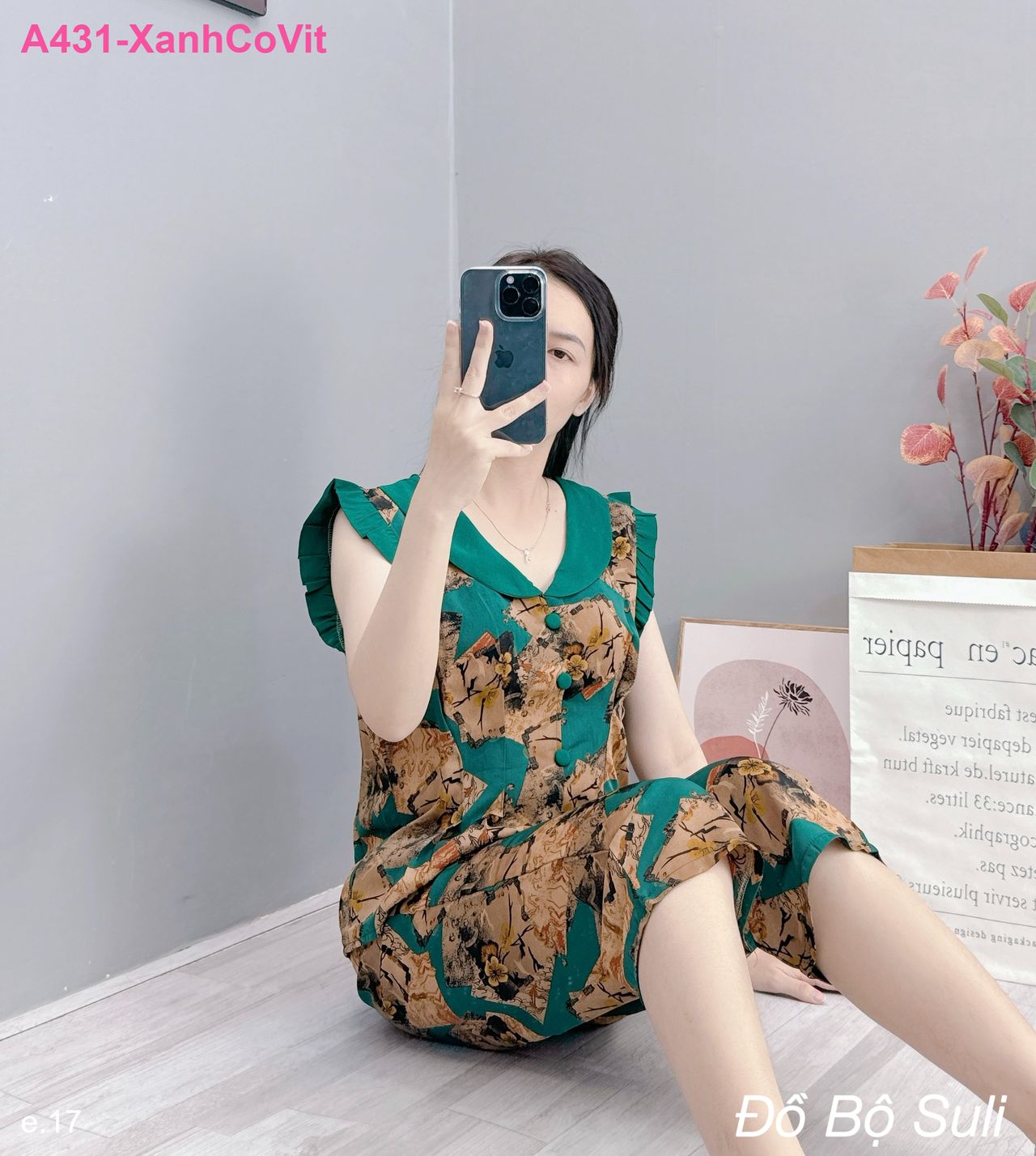 Bộ 9 Tấc Lụa Mango - màu 