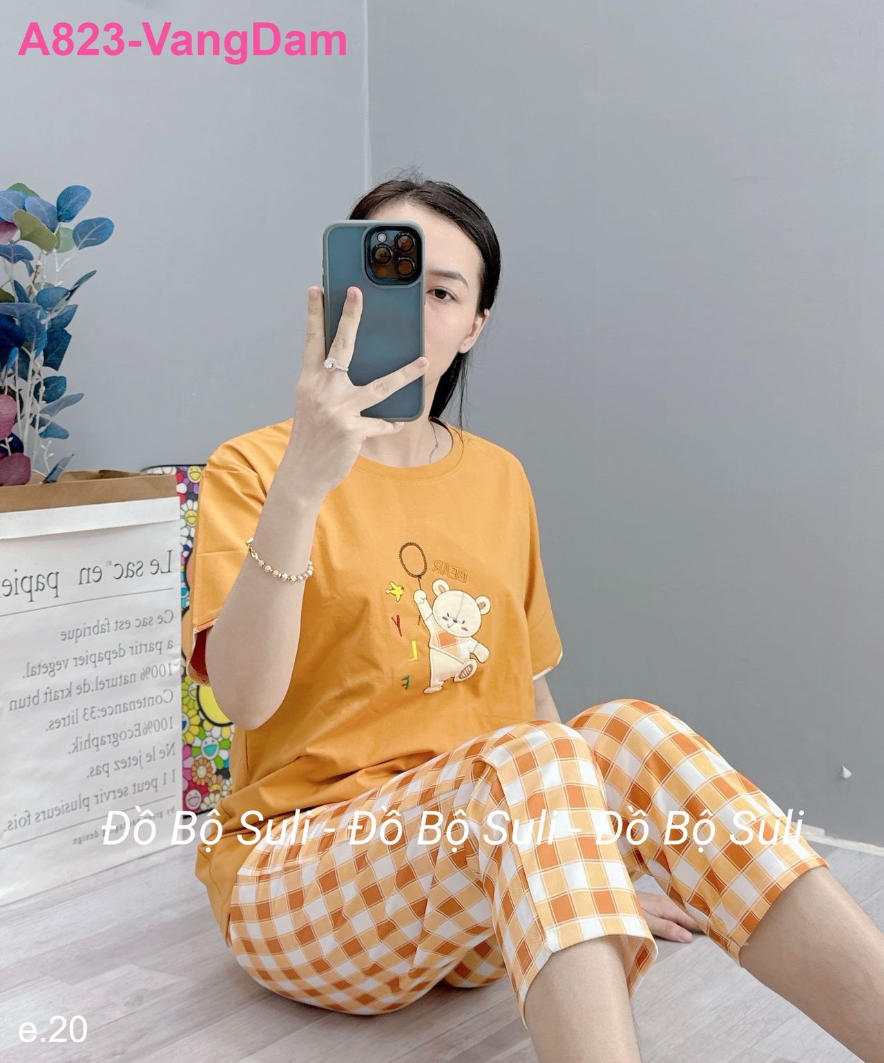 Bộ 9 Tấc Thun Cotton - màu 