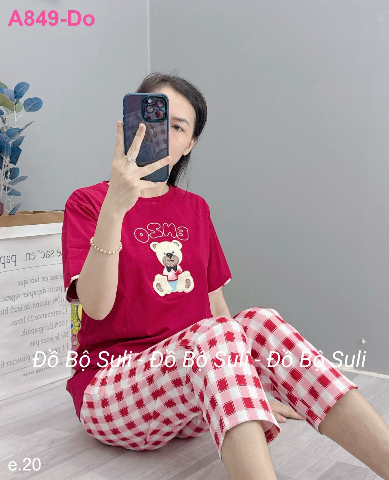 Bộ 9 Tấc Thun Cotton - màu 