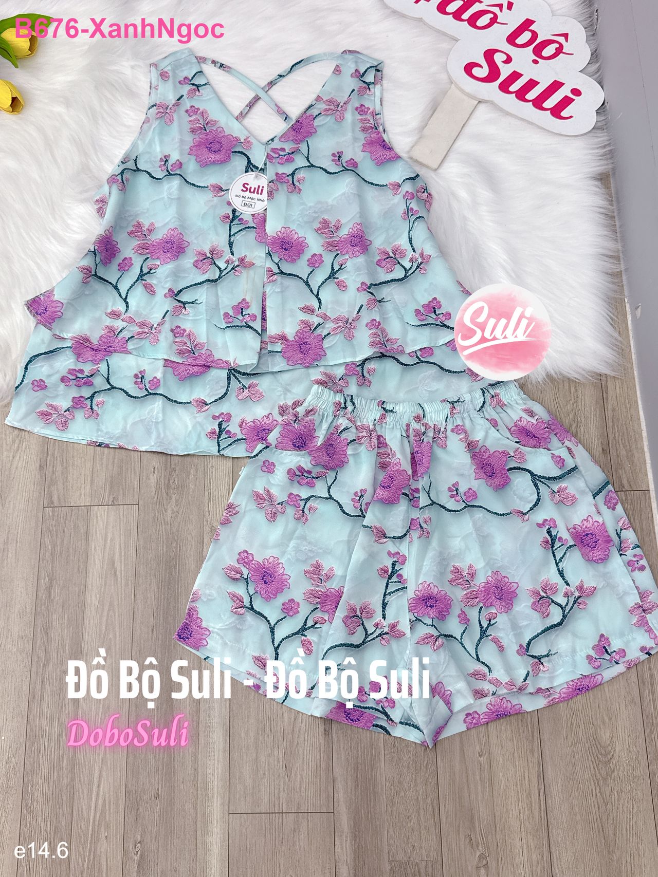 Bộ Đùi Lụa Mango - màu 