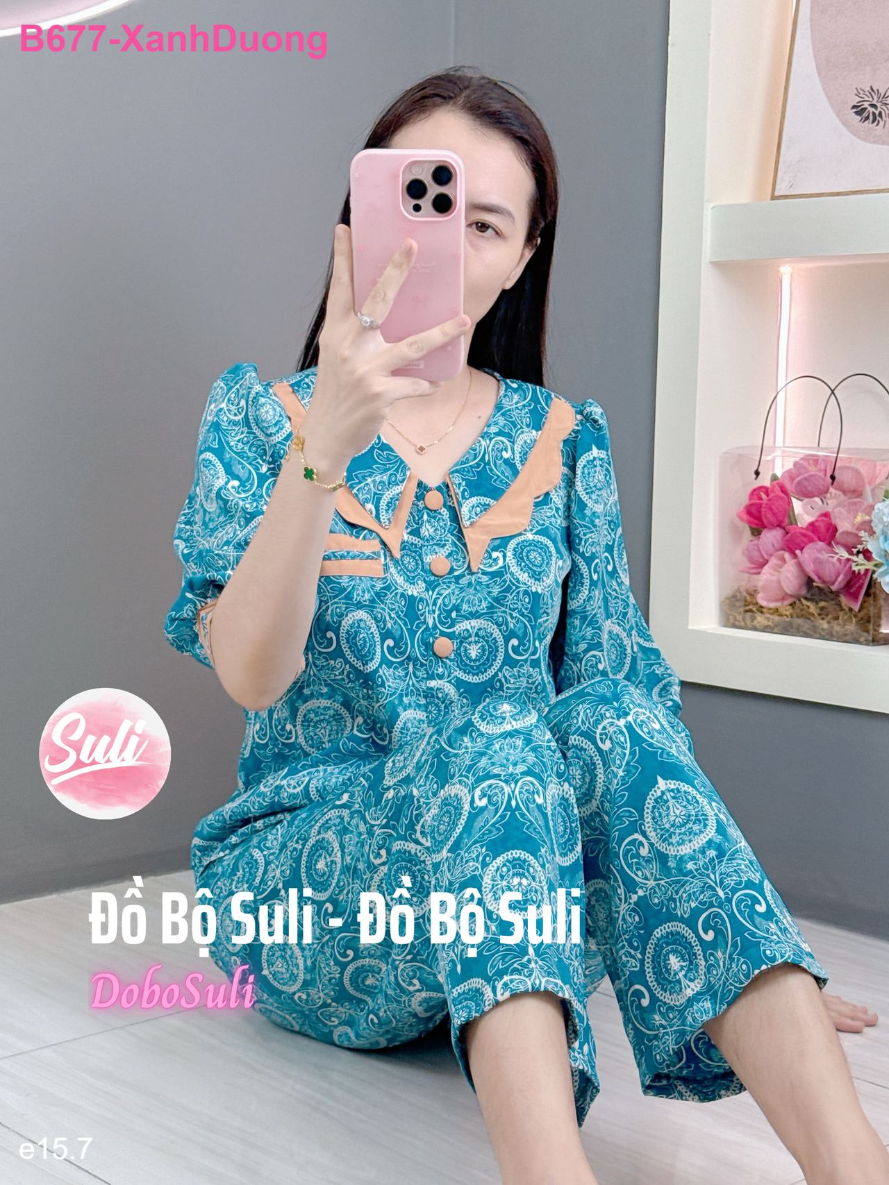 Bộ Dài Lụa Mango - màu 