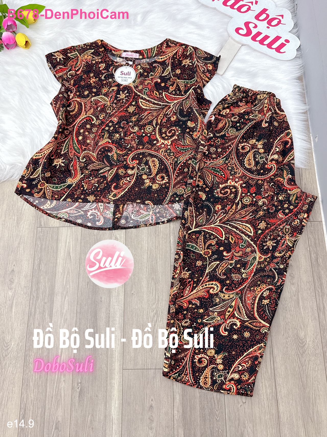 Bộ 9 Tấc Lụa Mango - màu 