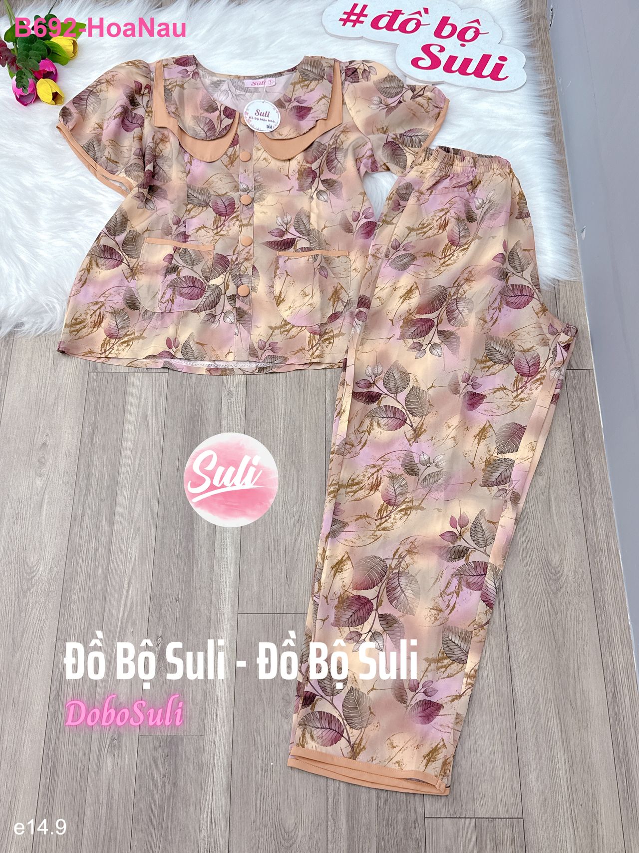 Bộ Dài Lụa Mango - màu 