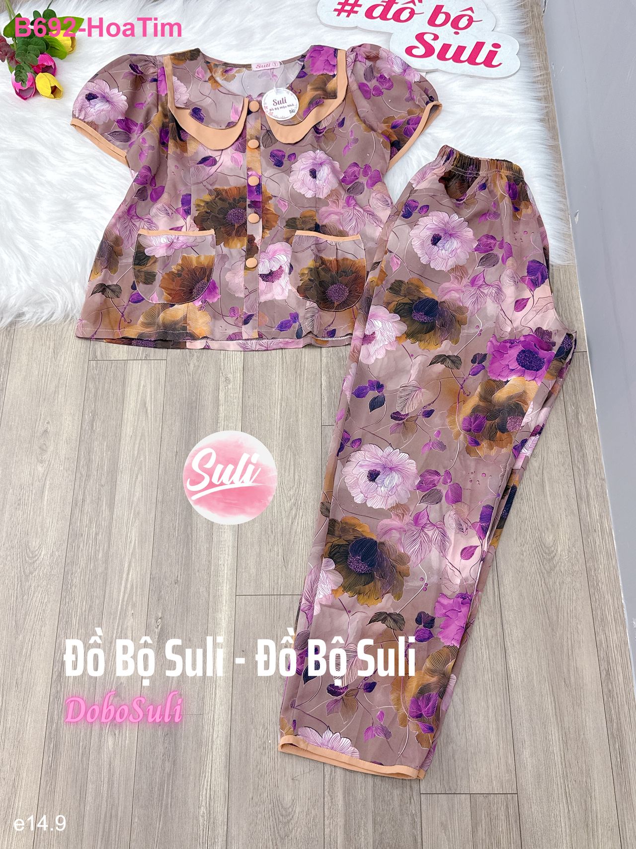 Bộ Dài Lụa Mango - màu 